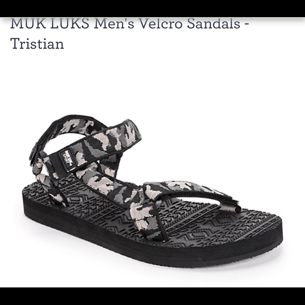 Muk Luk Tristan Sandals NWT